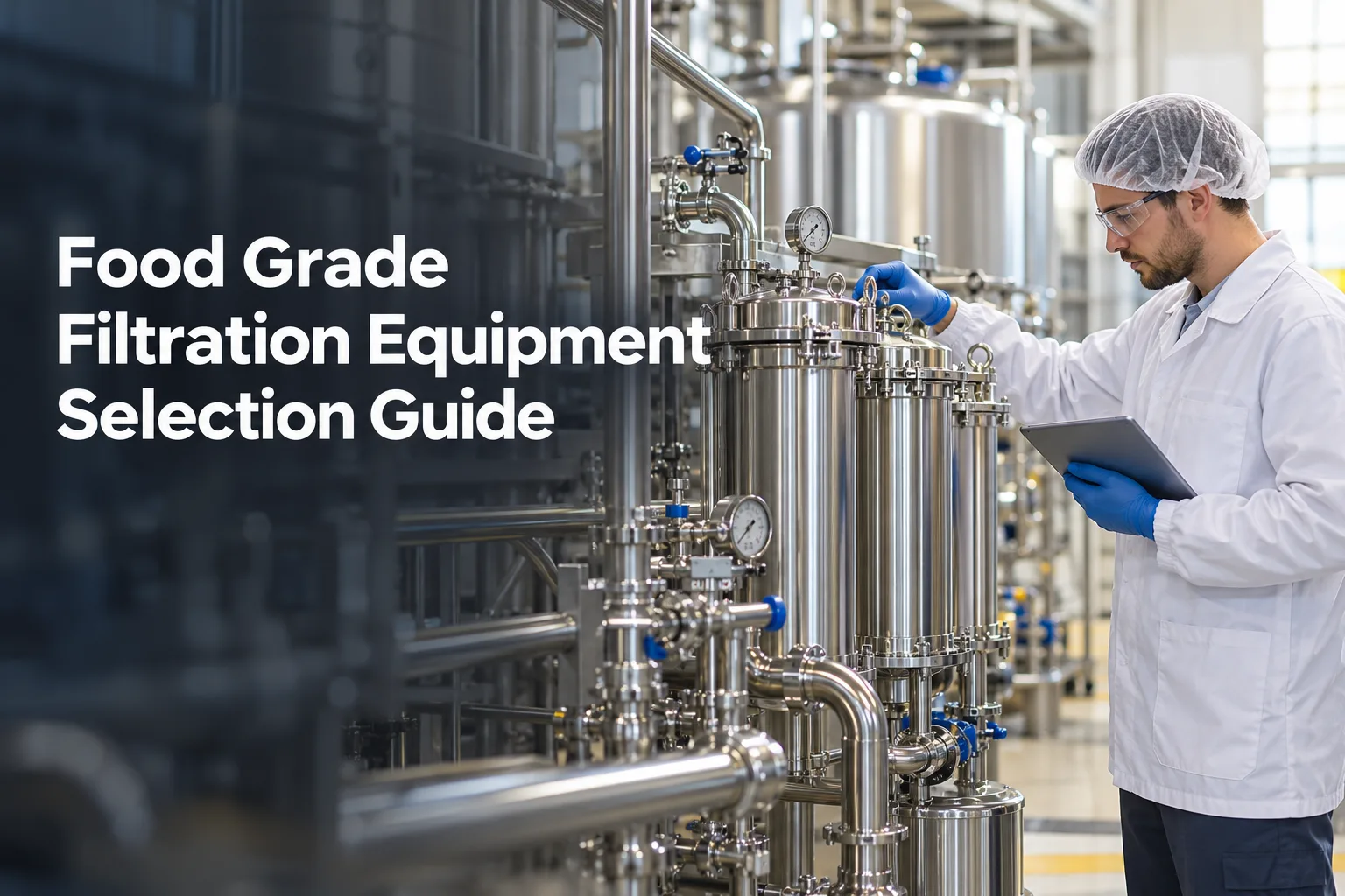 food grade filtration equipment selection guide